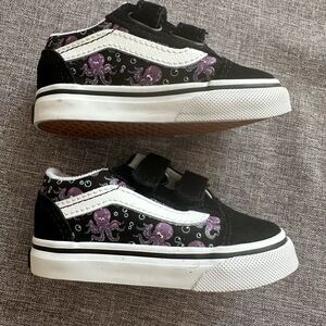 Toddler Old Skool V Glow Shoe Octopus Toddler 5.5